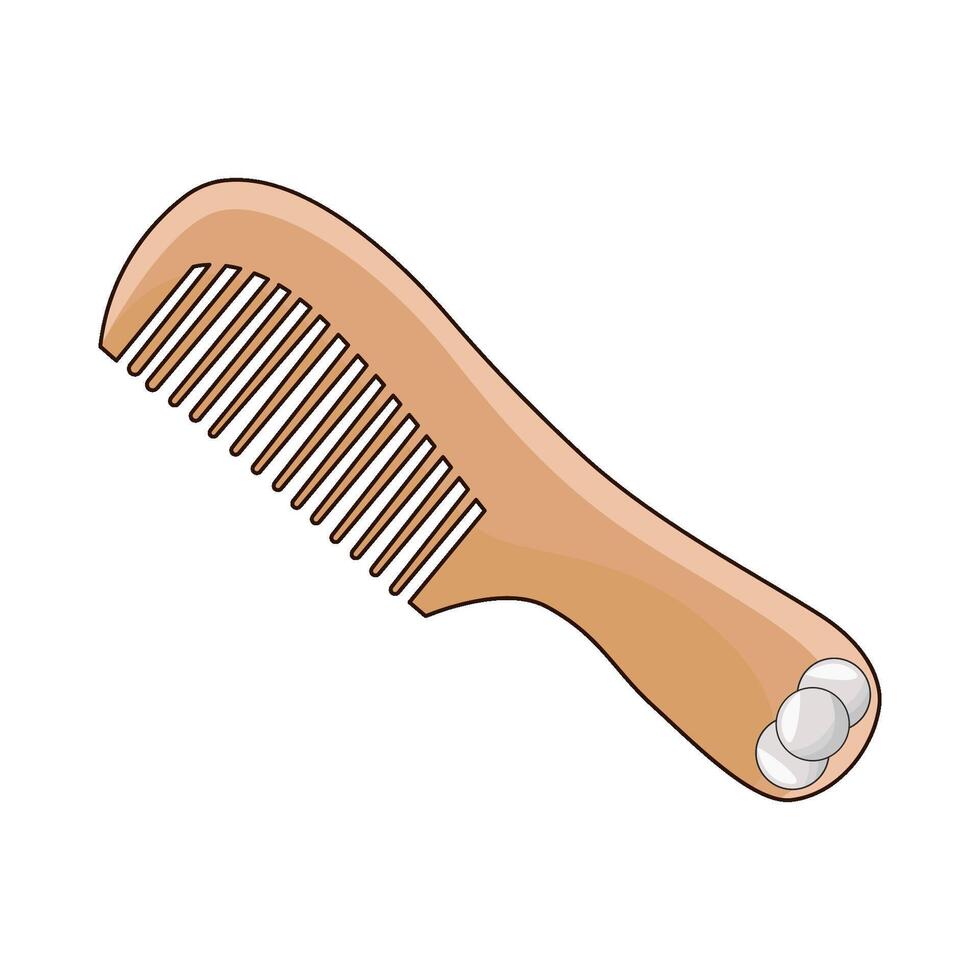illustration of comb vector