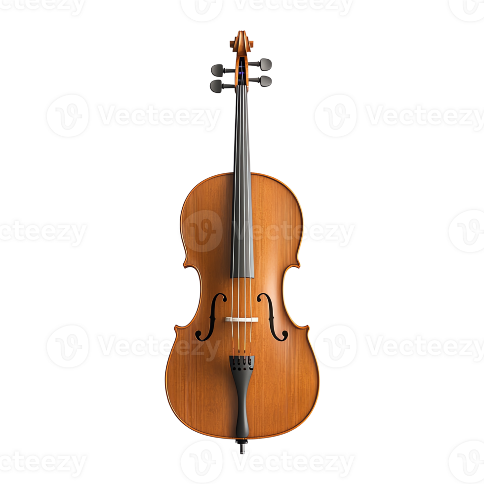 violin showcasing fine craftsmanship and classic musical instrument design, perfect for music lovers and artists. png