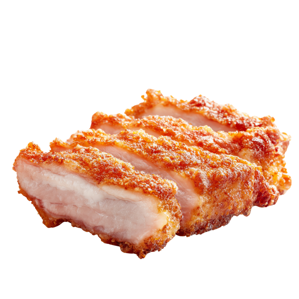 Grilled pork ribs, tender pork loin, and juicy pork chop slices . Perfect for BBQ theme png
