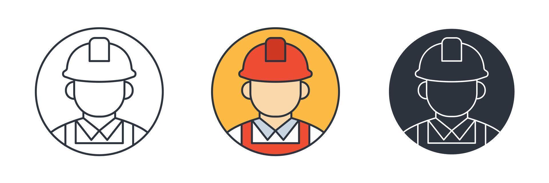 Labor Union icon symbol illustration isolated on white background vector