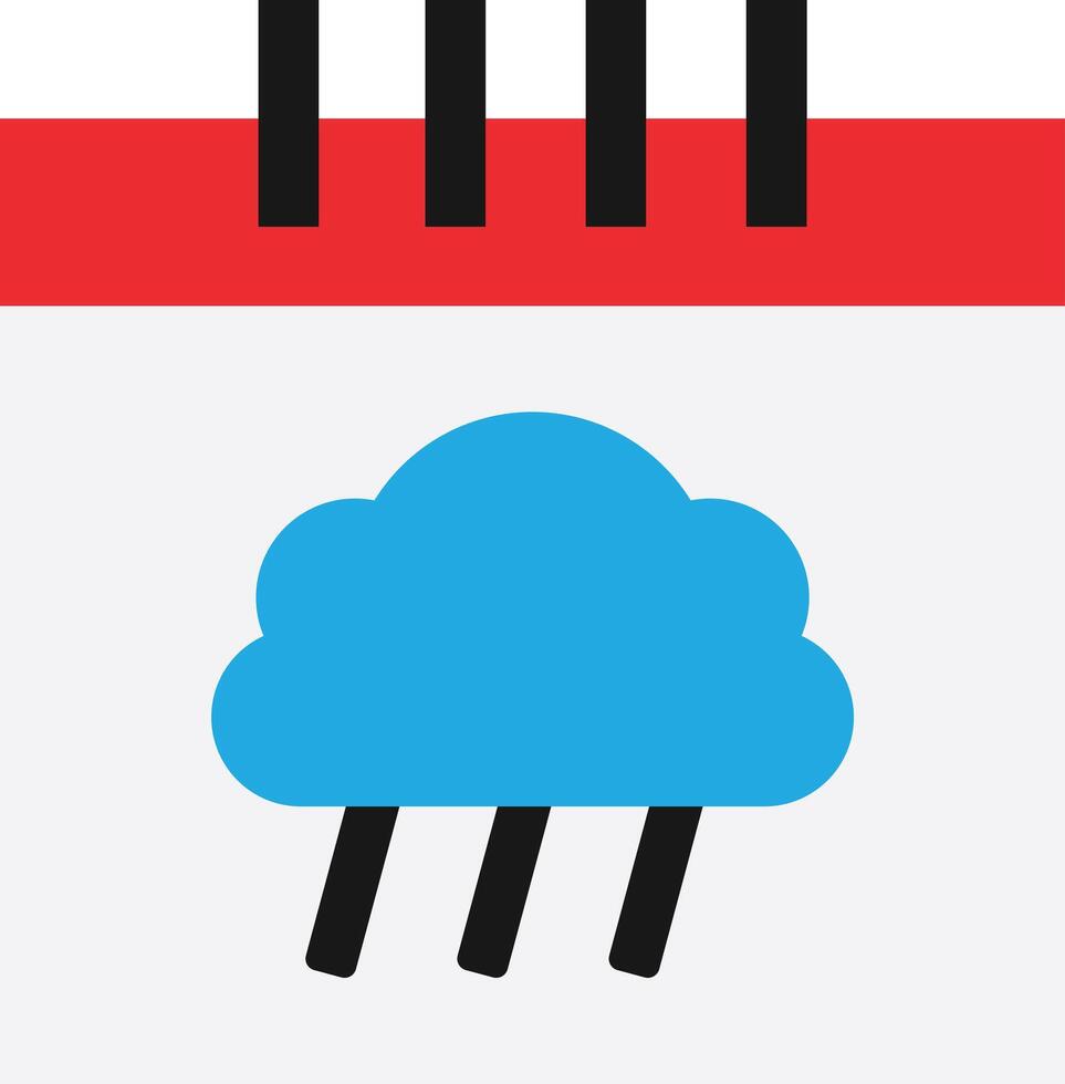 Weather Cloud Forecast vector