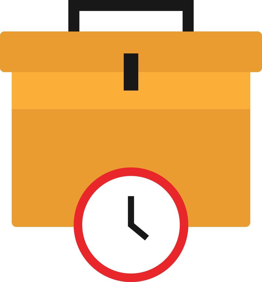 Work Time Management vector
