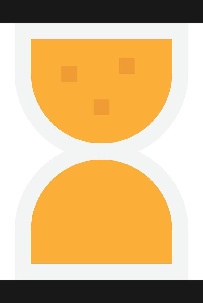 Hourglass Timer Clock vector