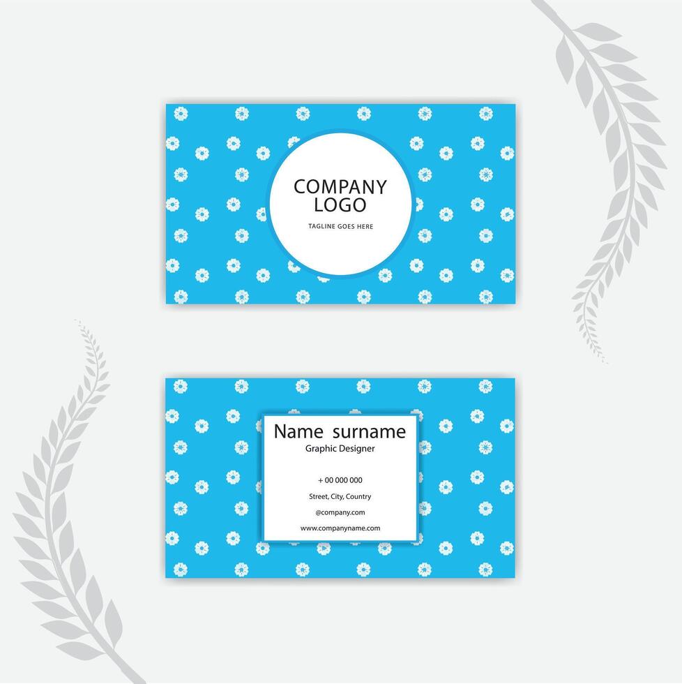 Print Modern Professional Abstract Business Cards. vector