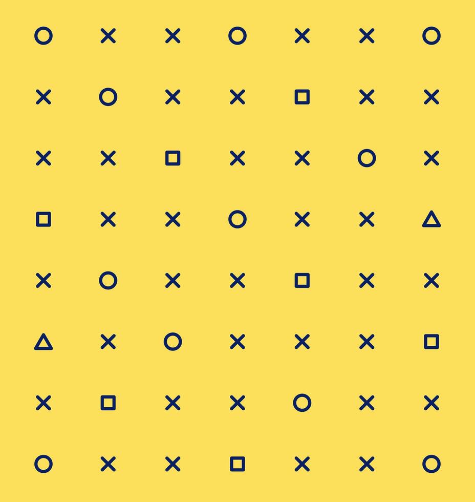 Geometric background from different shapes. Set of geometric shapes for background. vector