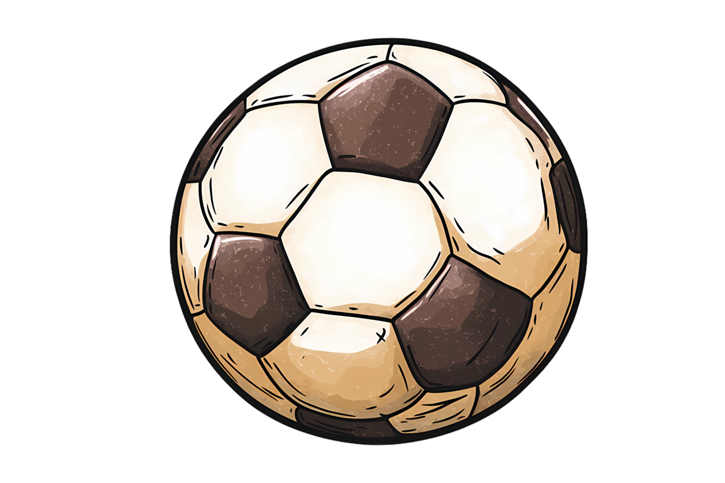 illustration of soccer ball on a transparent background png