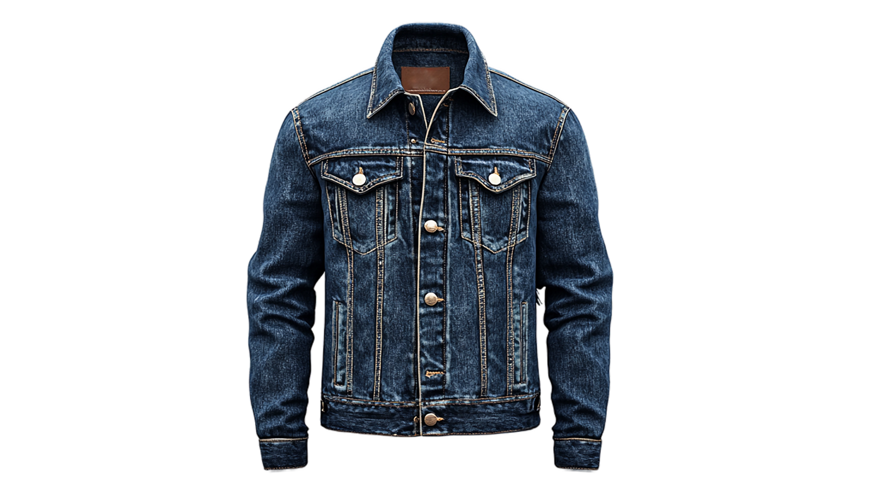 a denim jacket on a transparent background png