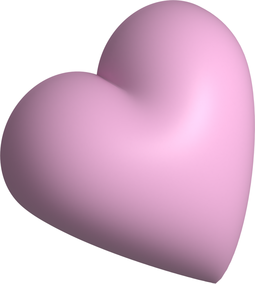 3d icon heart png