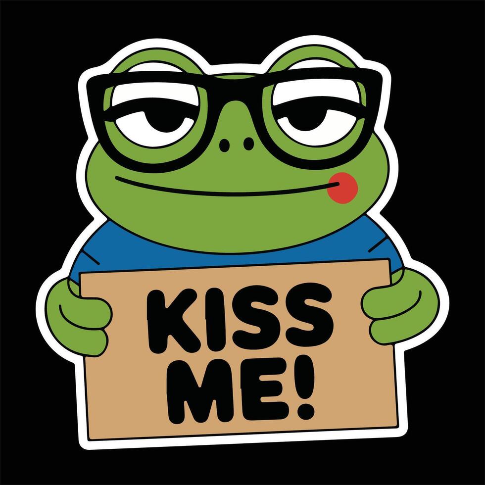 funny stickers design vector