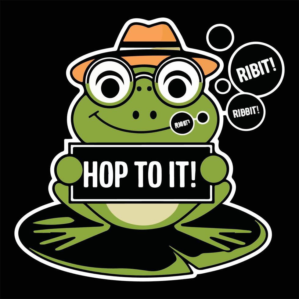 Cute Frog design vector
