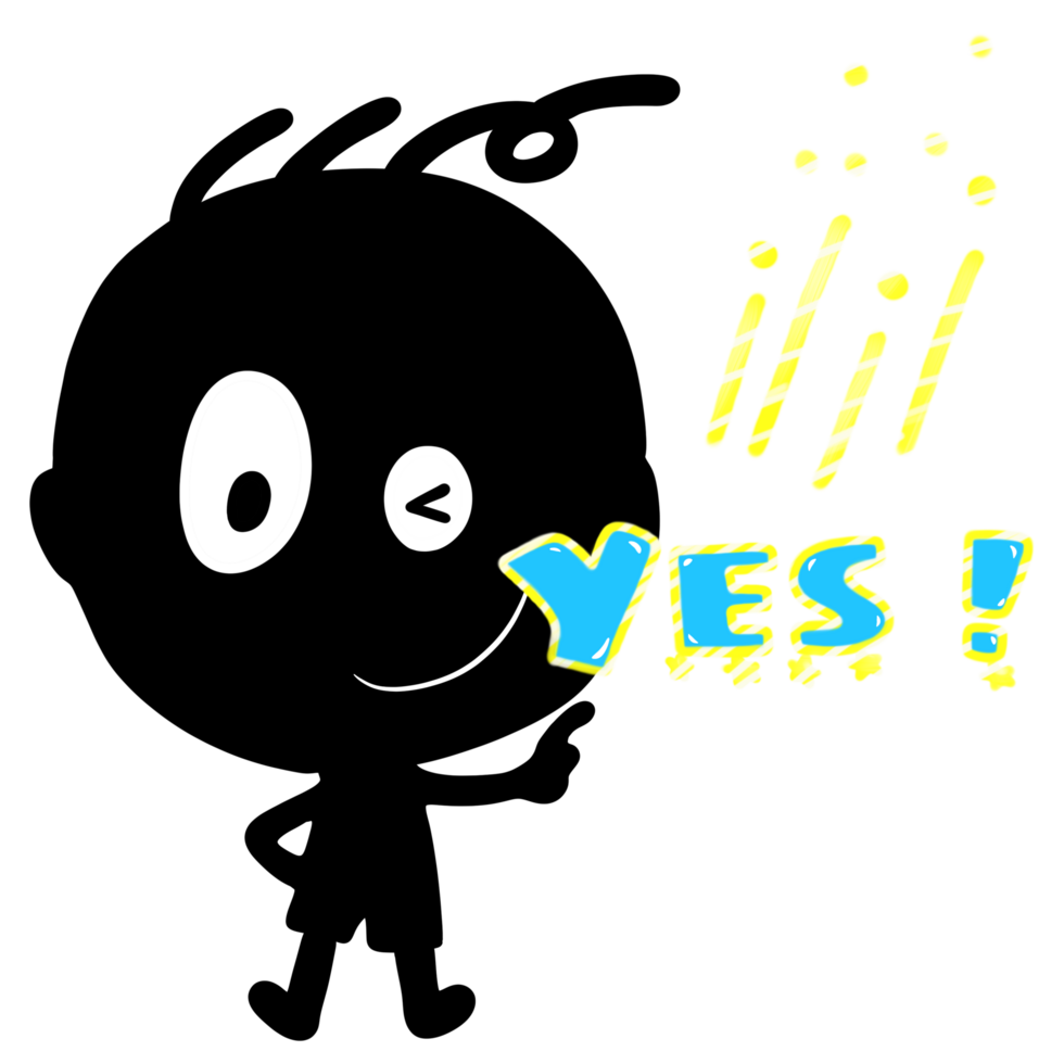 Cute boy character design - Carbon Boy - Yes png