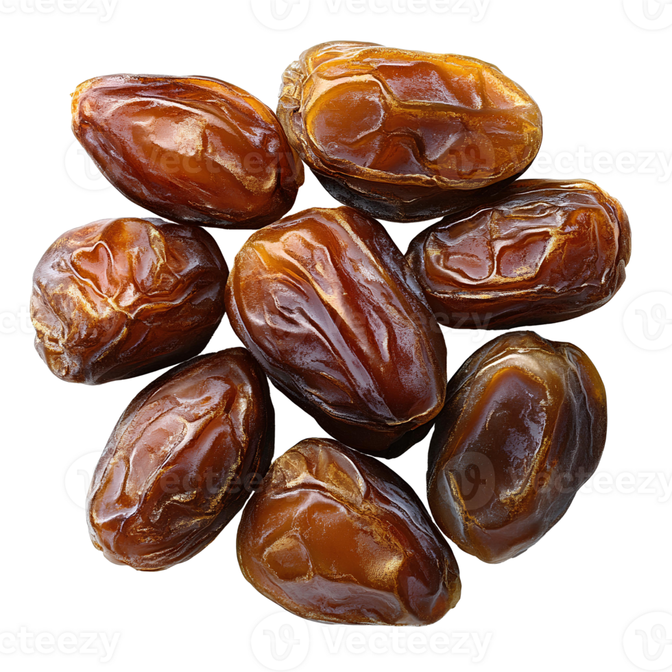 bunch of dates top view png