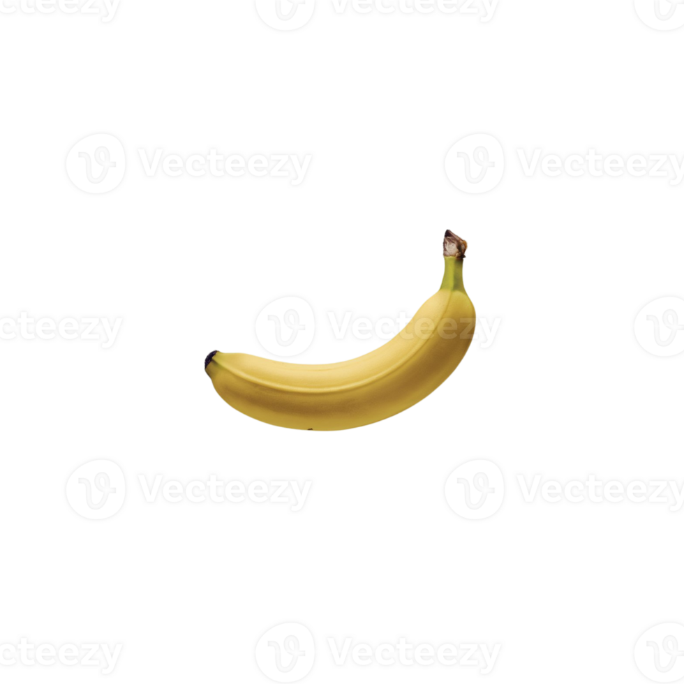 Transparent background featuring a fresh banana png