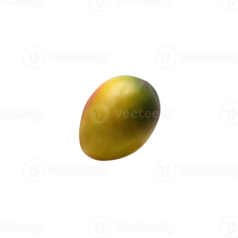 Visual of ripe mango fruit on a transparent canvas png