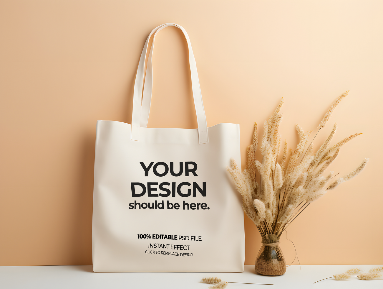 tote bag mockup on a beige background a2924-f01a-40 psd