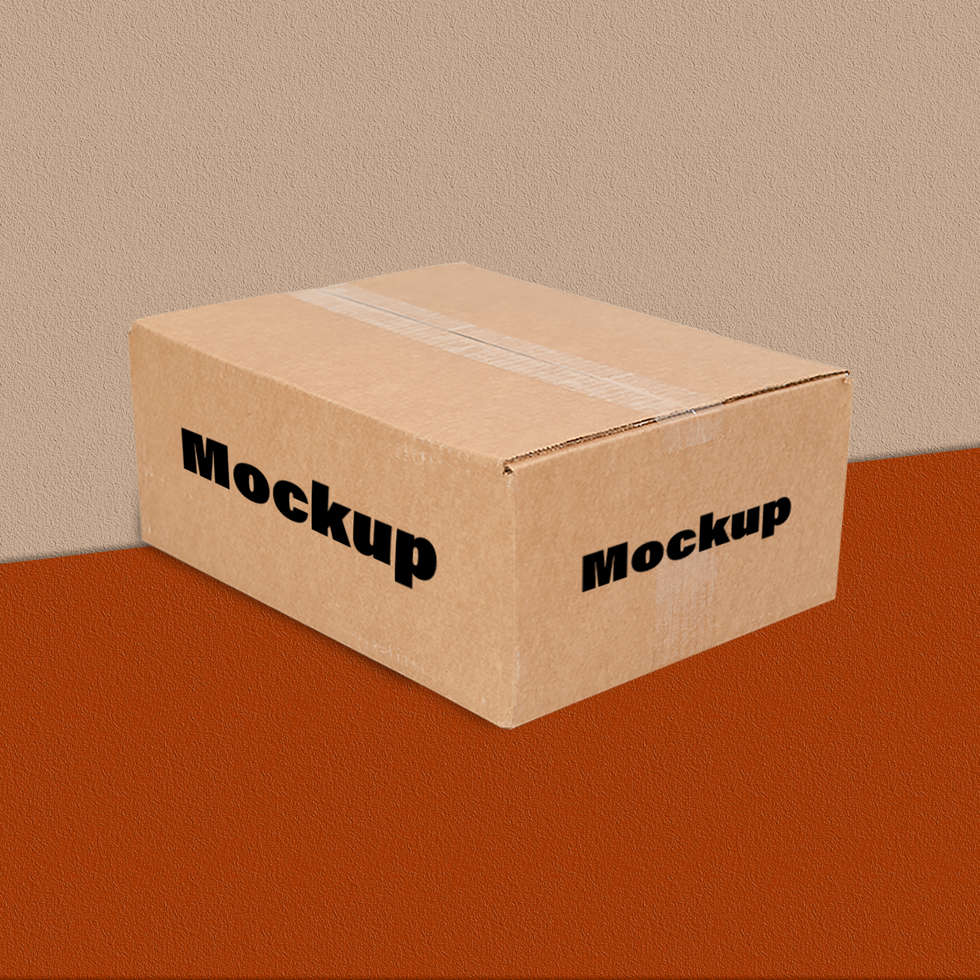 Box Packaging Mockup psd