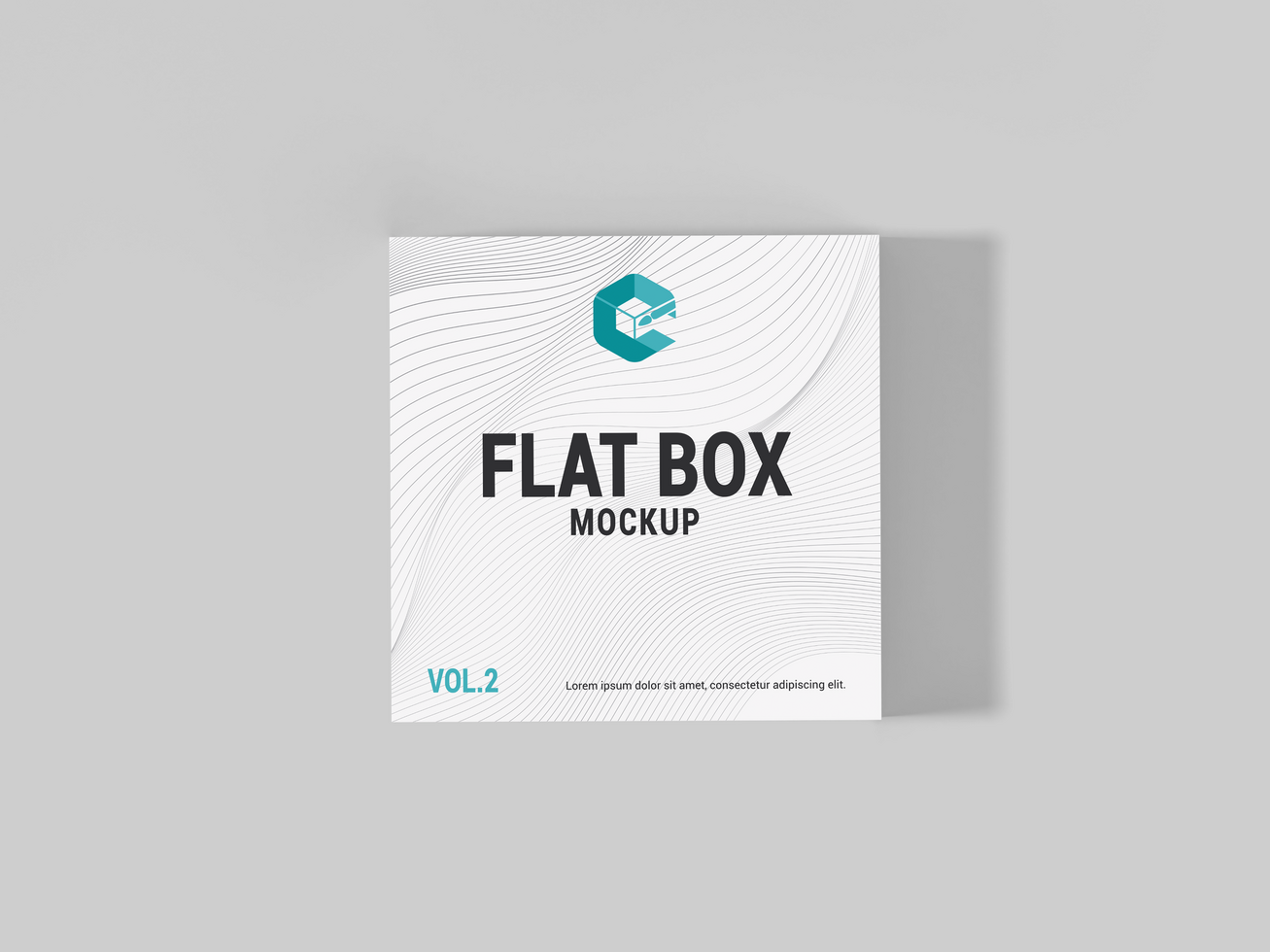 Blank Flat Rectangle Gift Box Mockup - Small Medium Big size cardboard box packaging Mockup psd