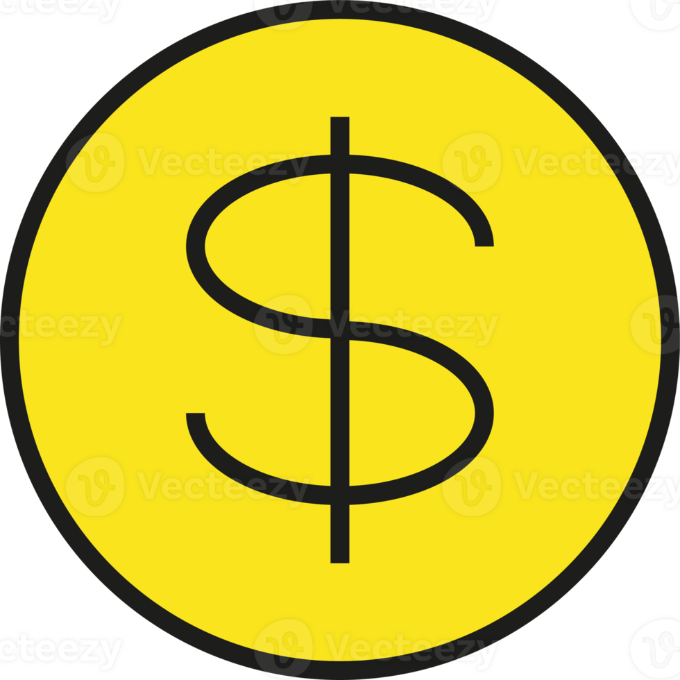 Dollar Coin Icon png