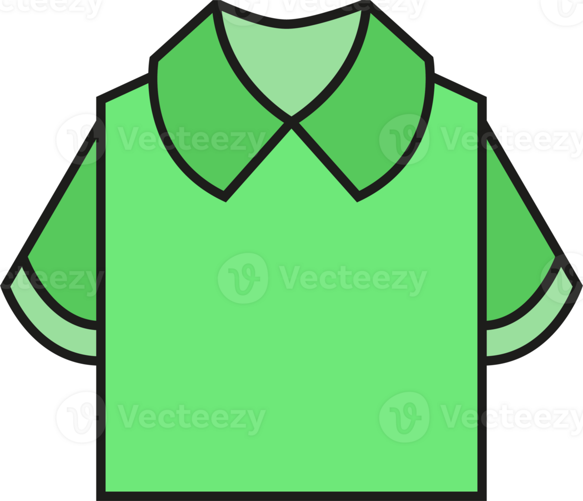 Green Shirt Icon Illustration png