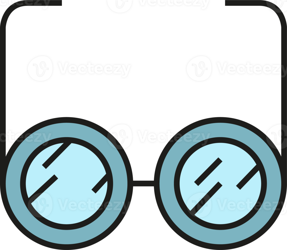 Eyeglasses Icon Illustration png