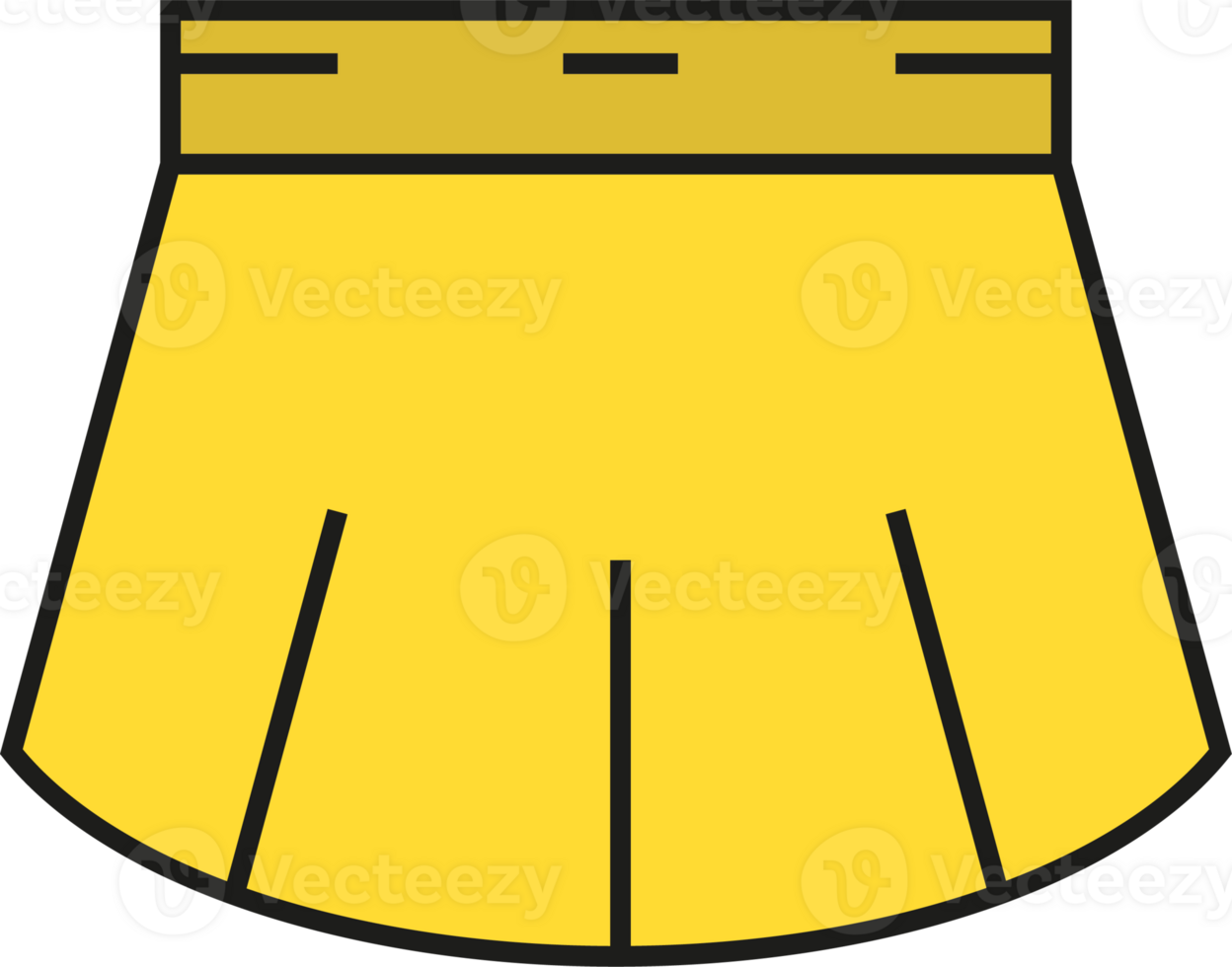 Skirt Icon Illustration png