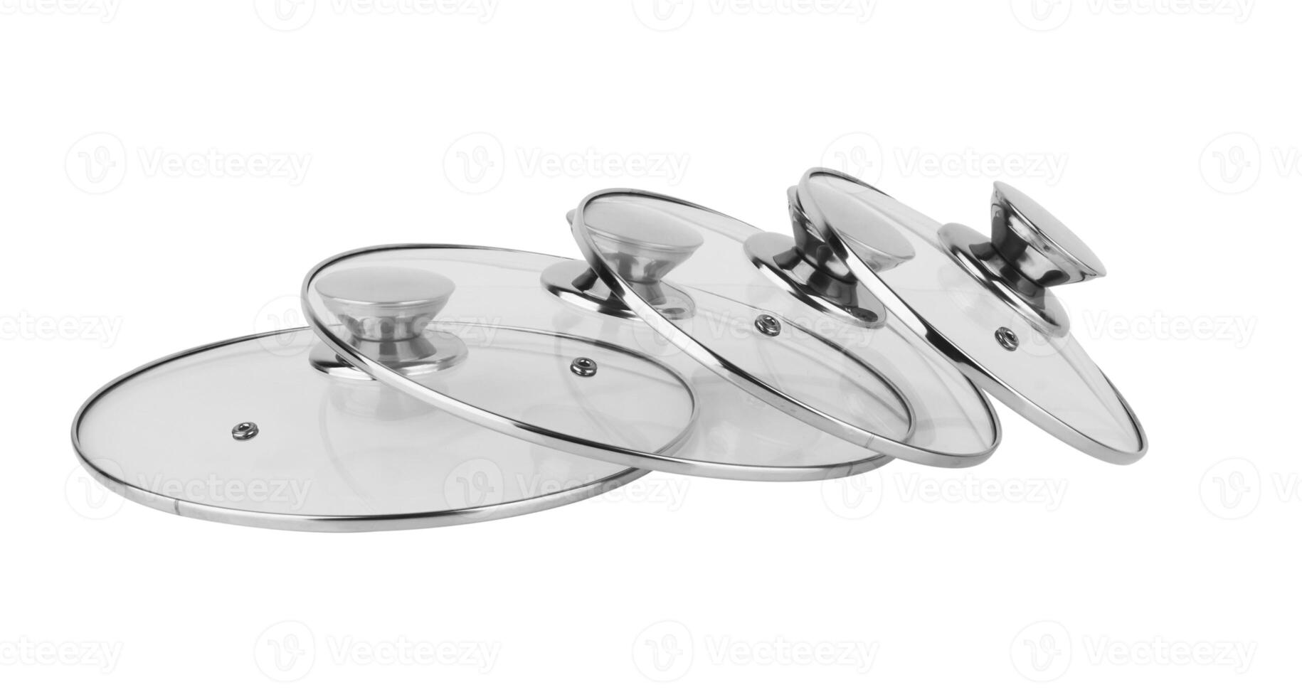 lids for pots isolated photo