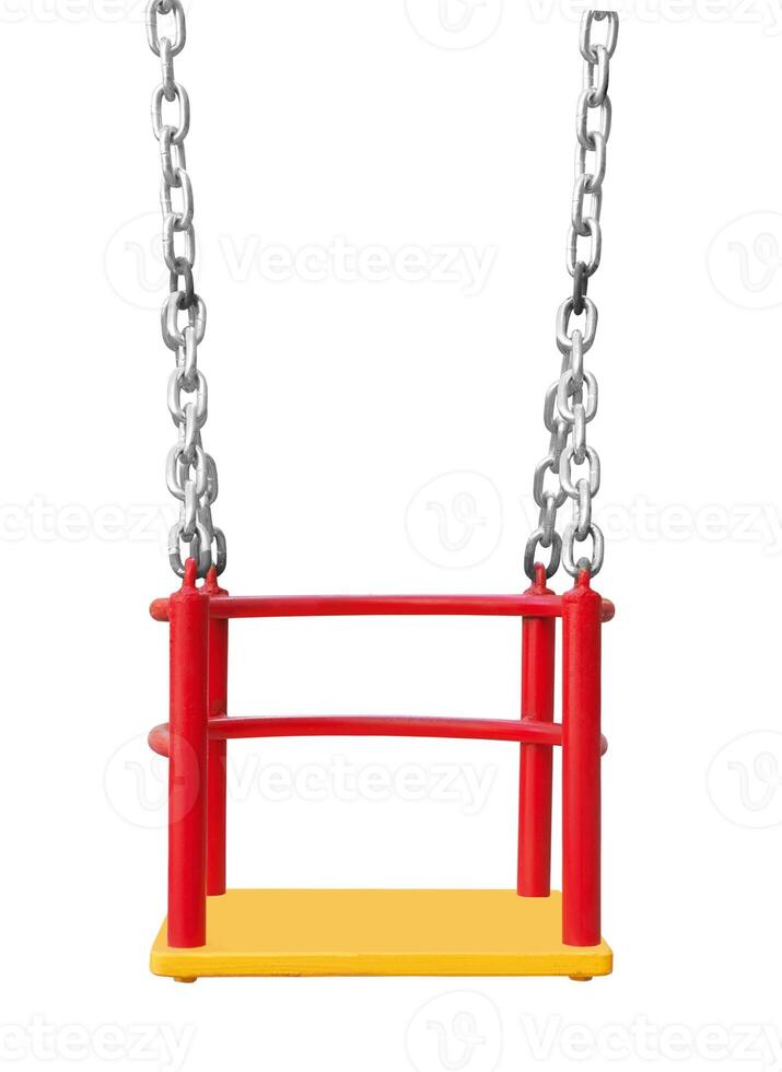 swing on white photo