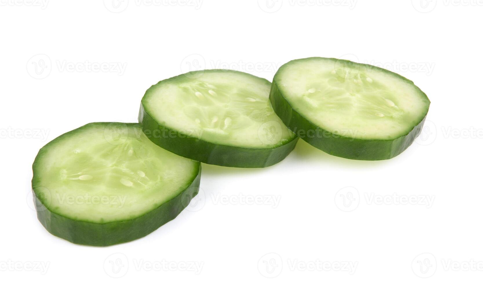 cucumber on white photo
