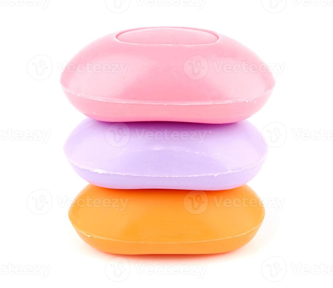 soap on white photo
