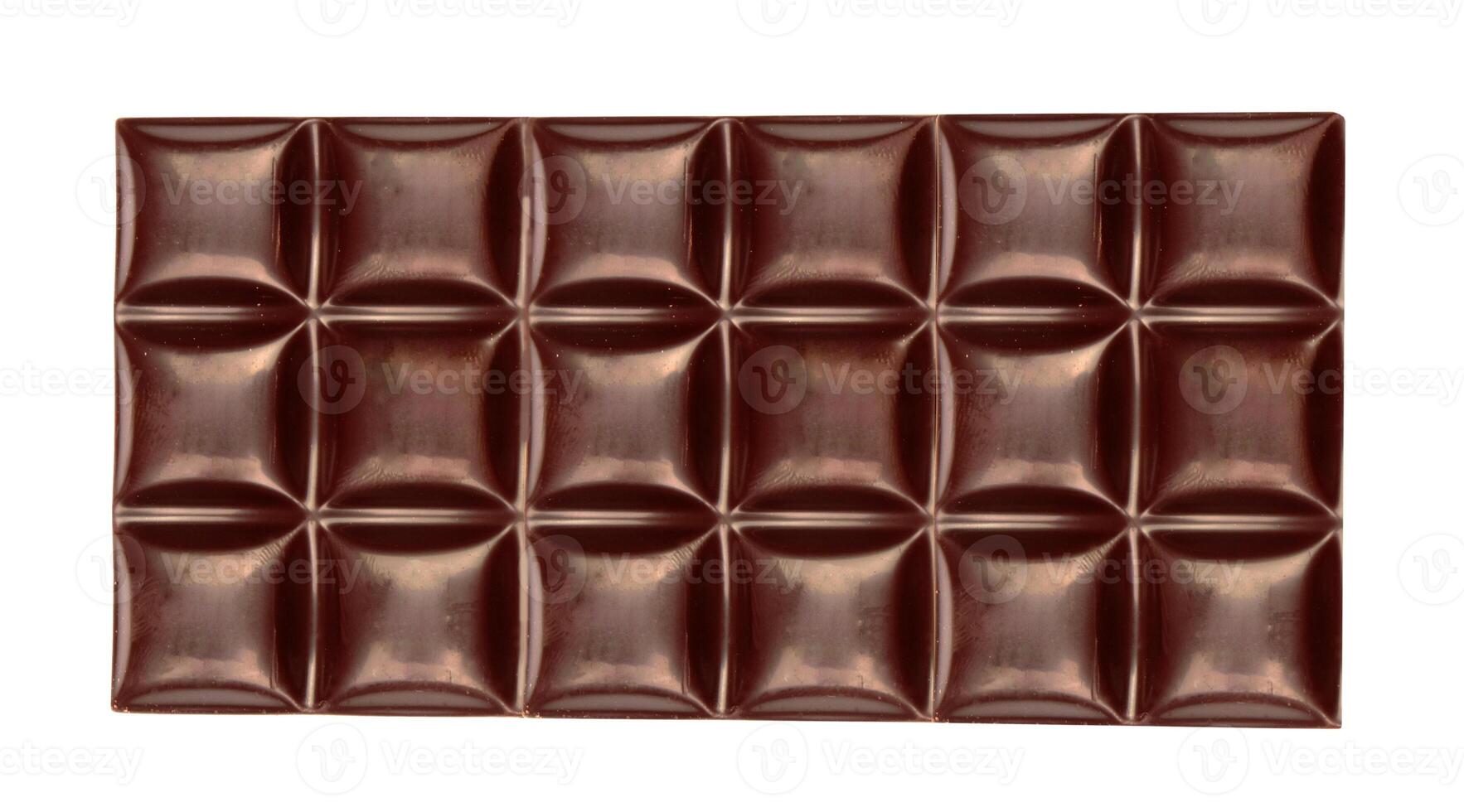 chocolate on white photo