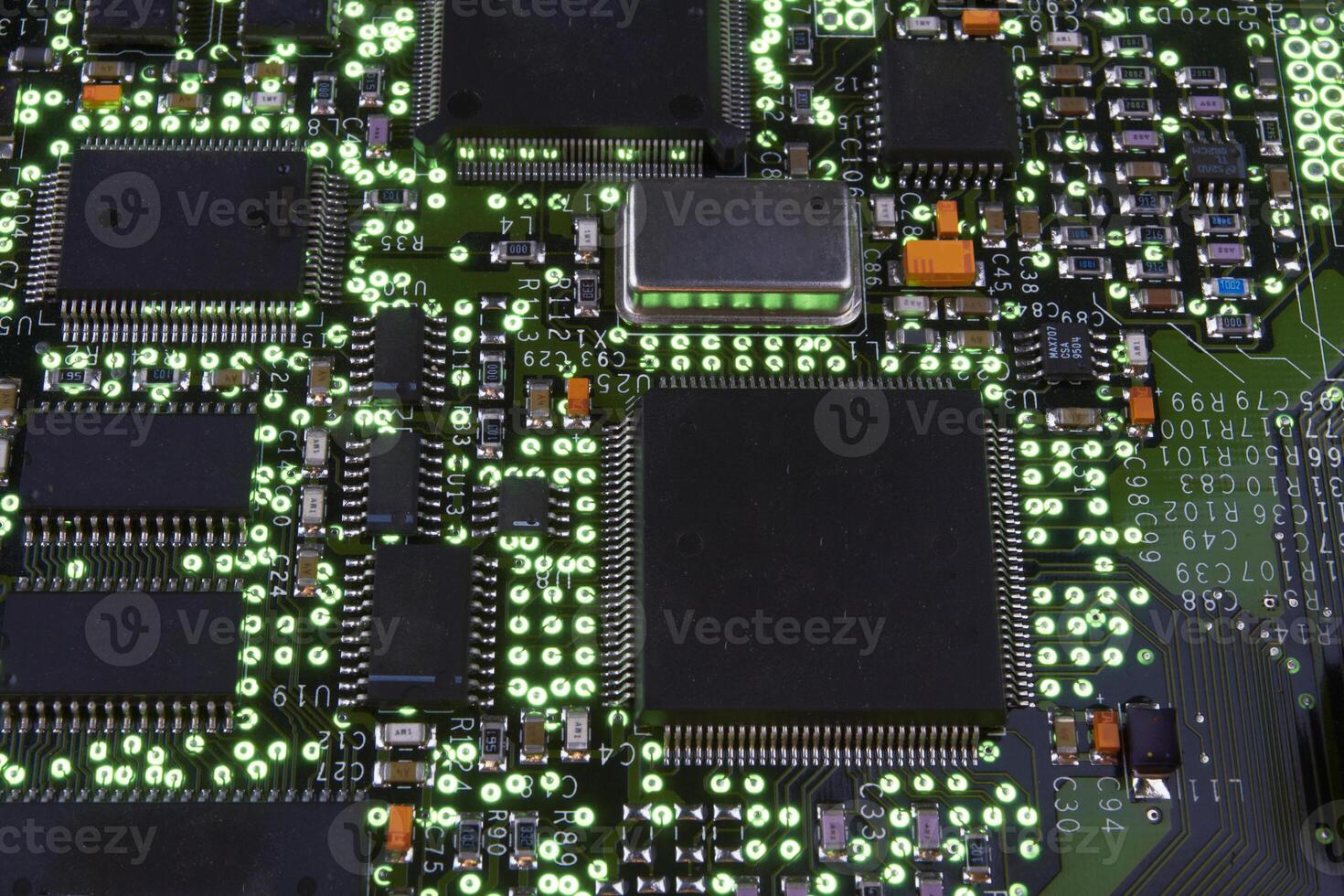 circuit board as background photo