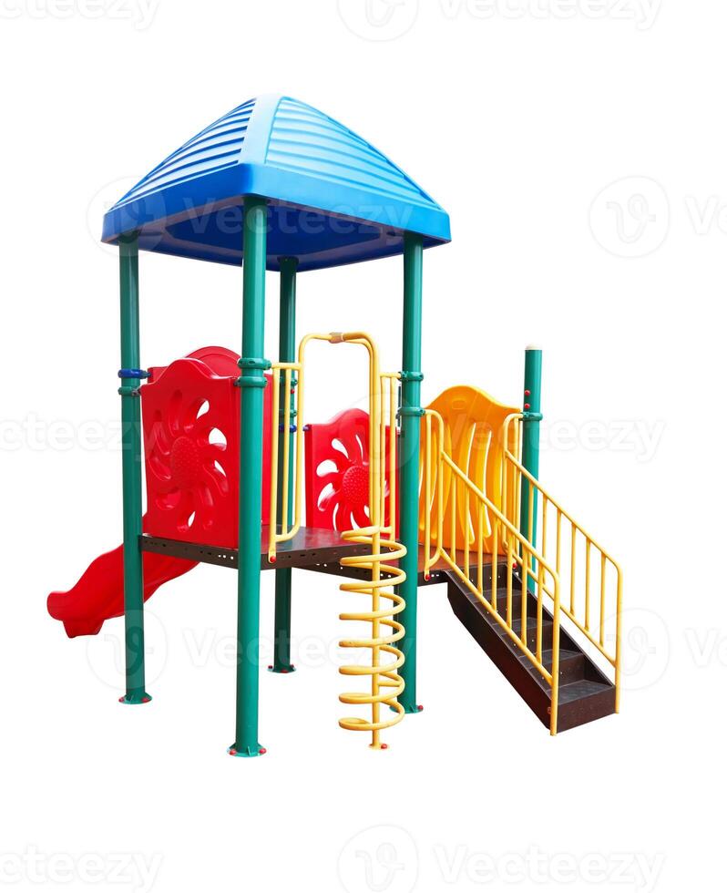 playground on white photo