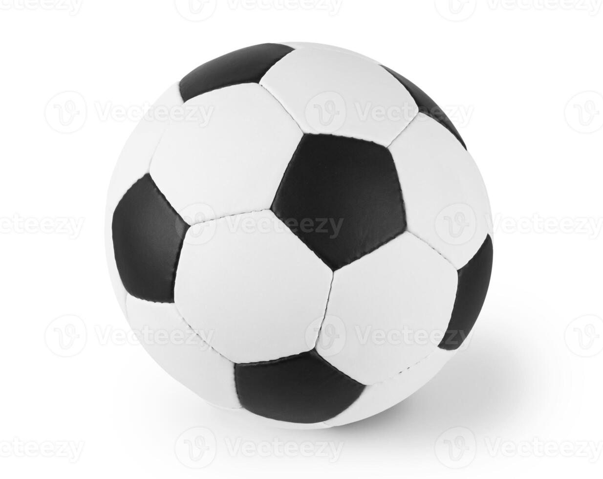 soccer ball on white photo