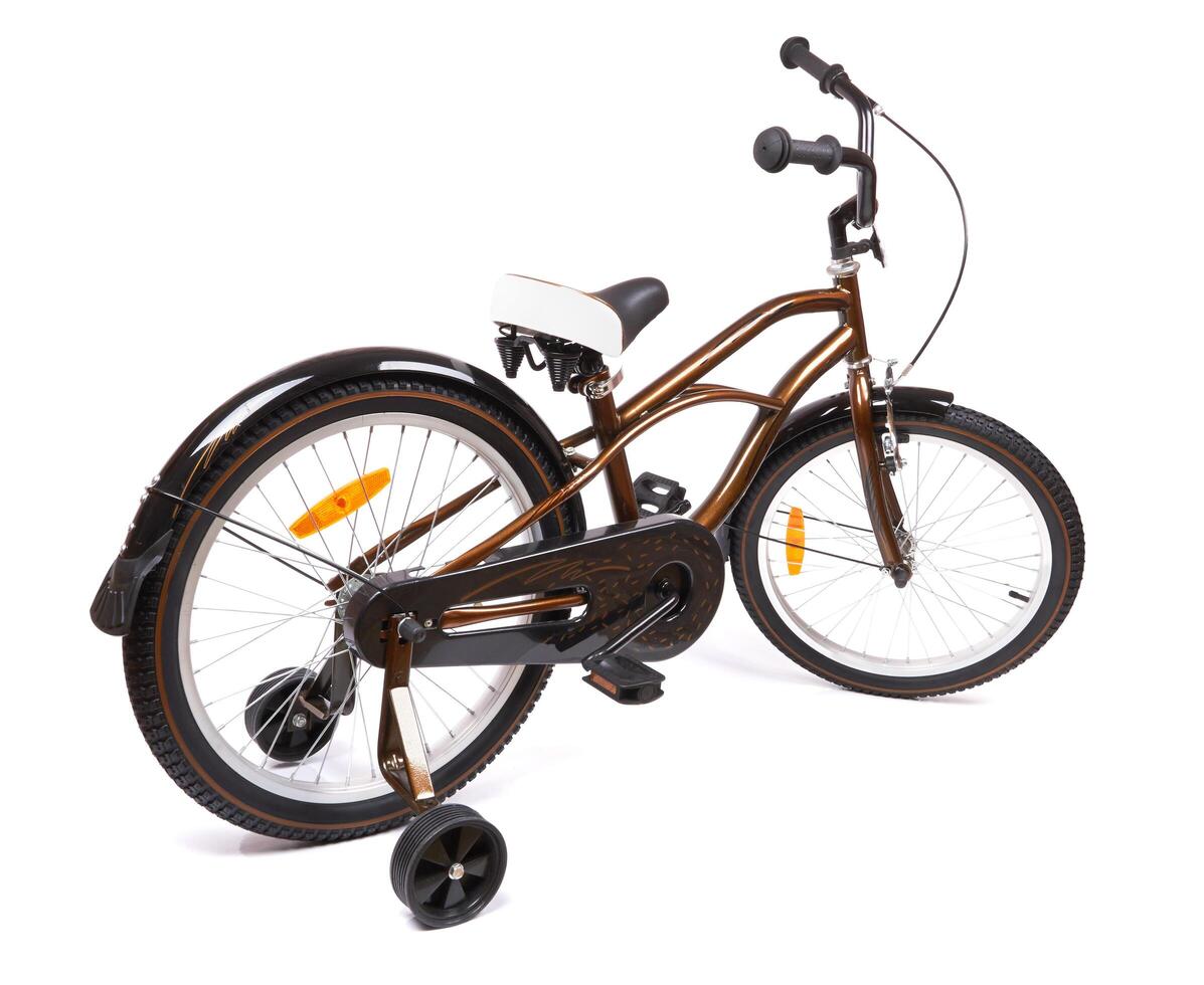 bicycle on white photo