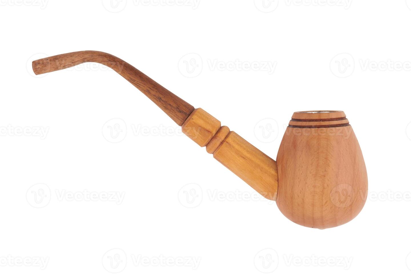 smoking pipe isolated photo