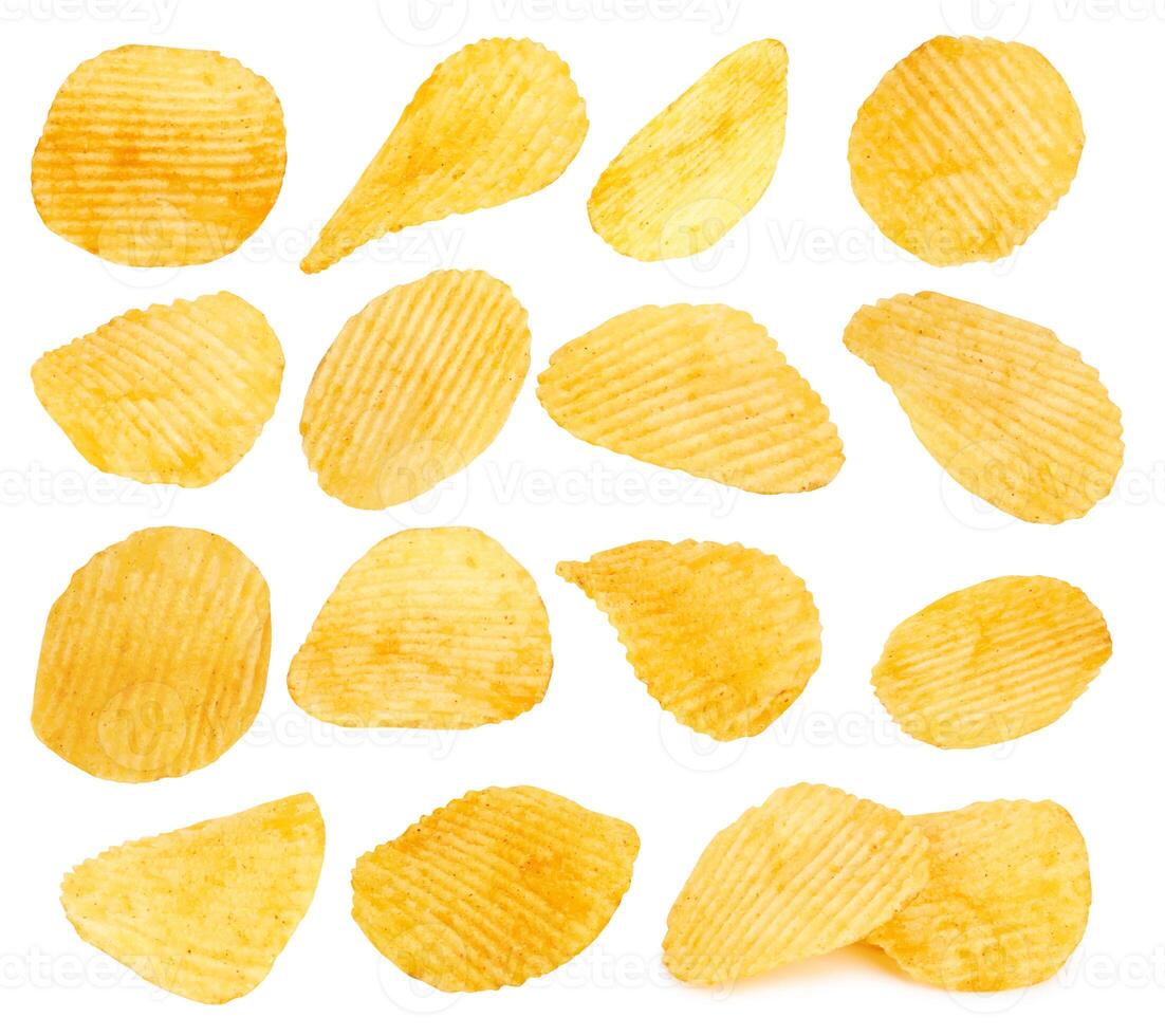 potato chips closeup photo
