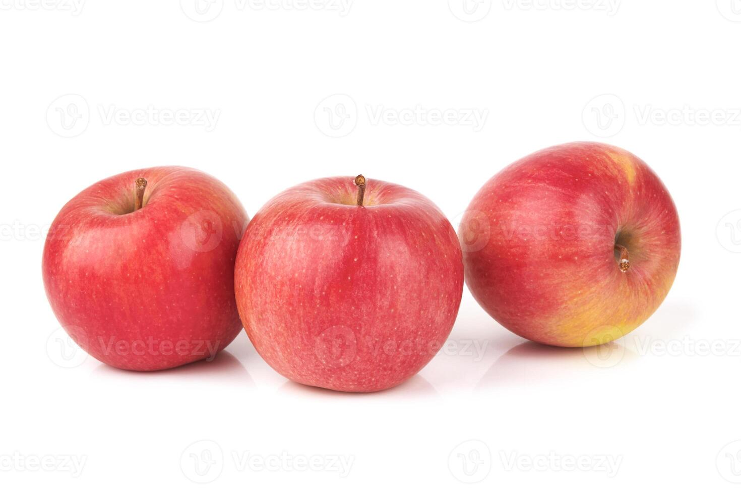 Red apples isolated photo