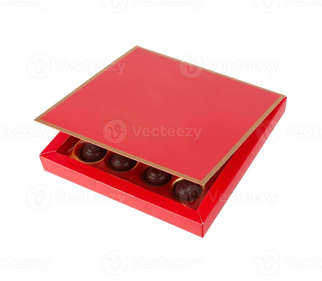 chocolate candy in a box photo