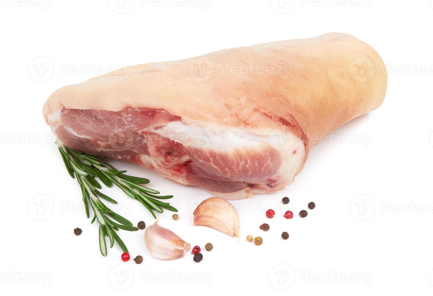 Fresh pork knuckle photo