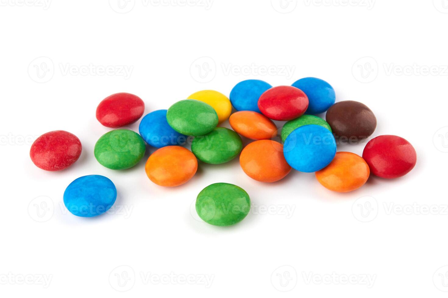 candies on white photo