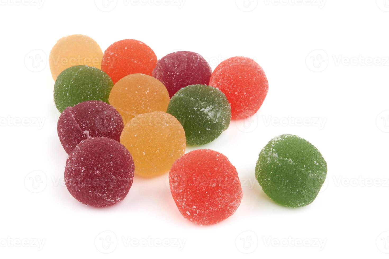 candy on white photo