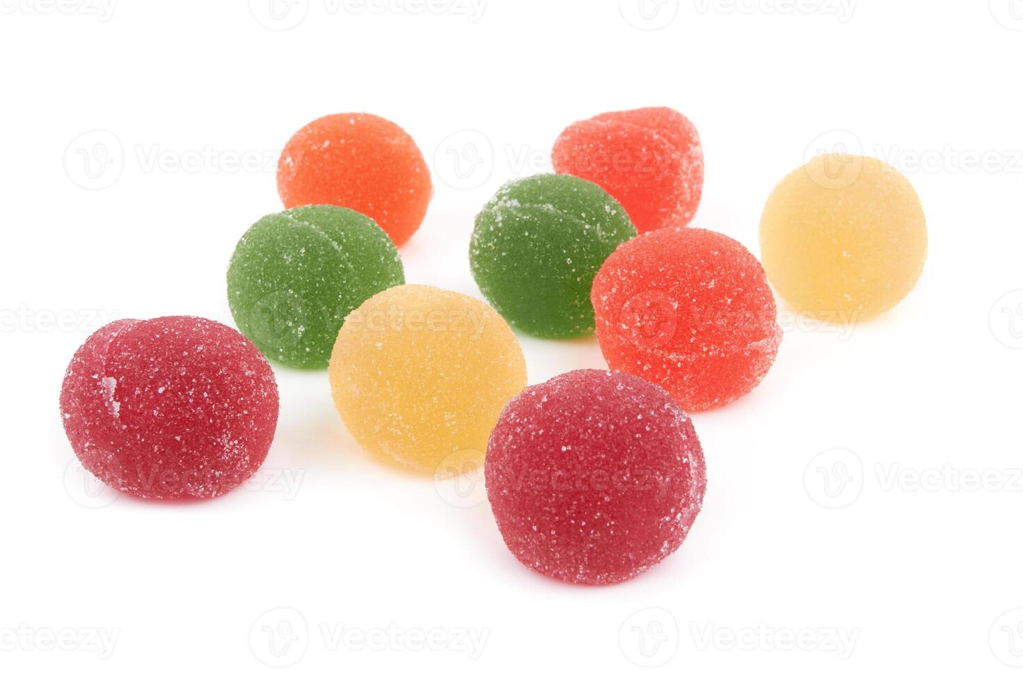 candy on white photo