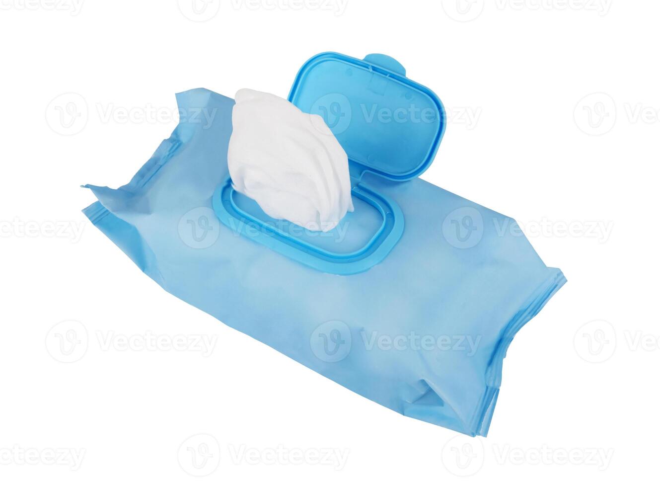 Tissue box on white photo