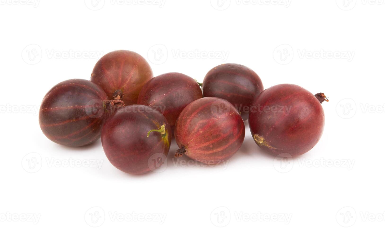 Gooseberry on white photo