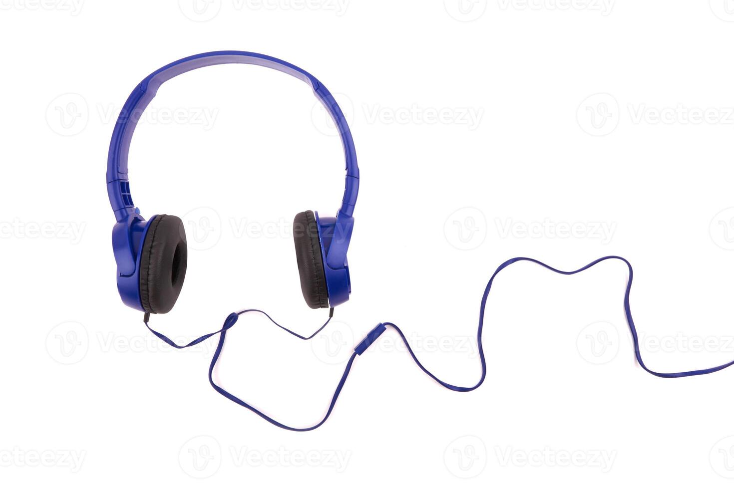 headphones on white photo