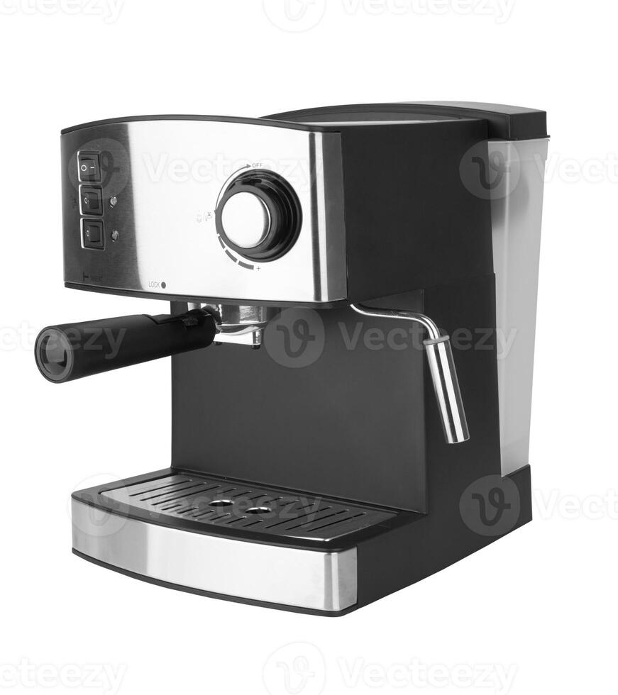 Coffee maker isolated photo