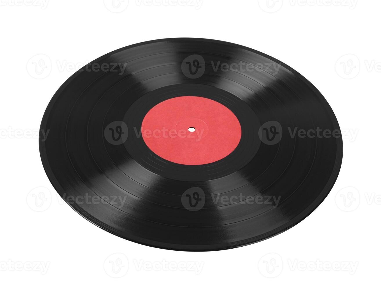 vinyl records isolated photo