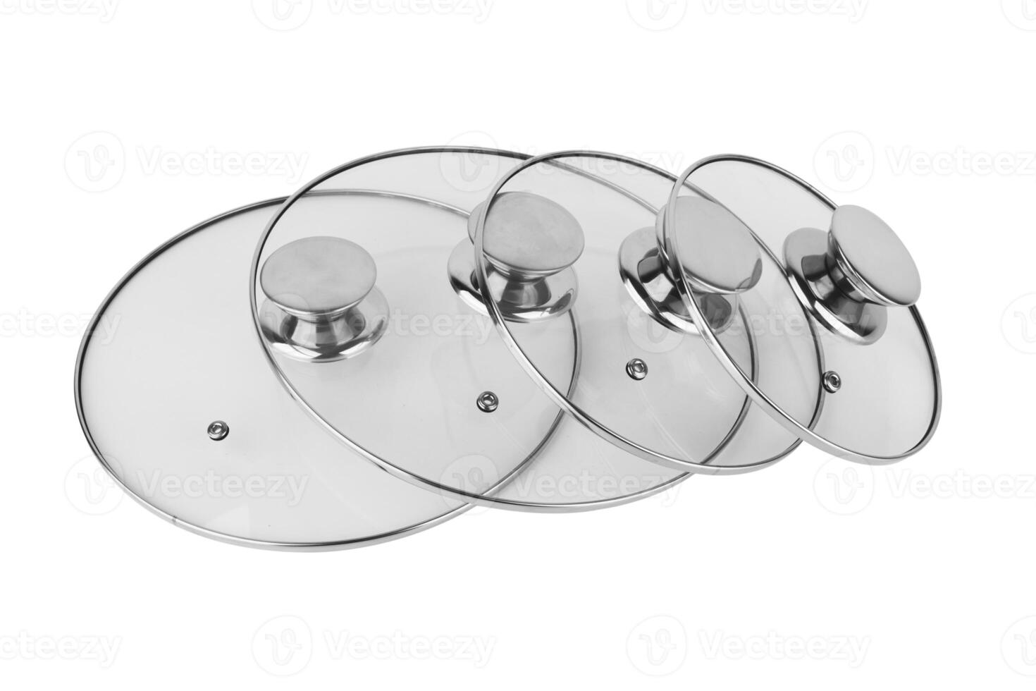 lids for pots isolated photo