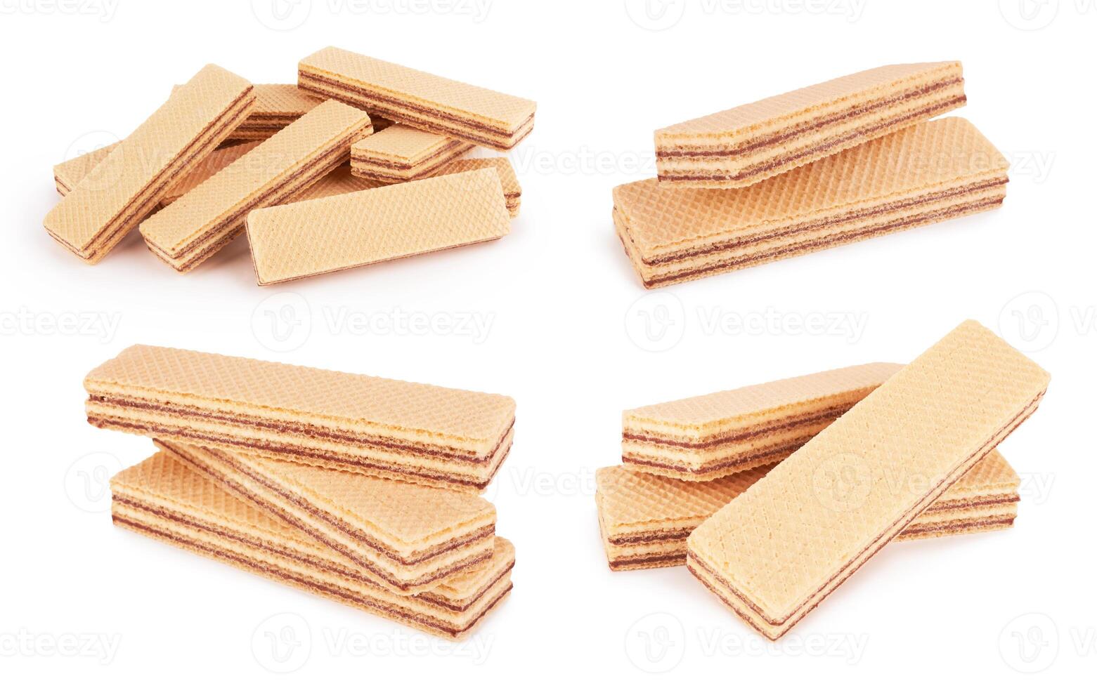 wafers on white photo
