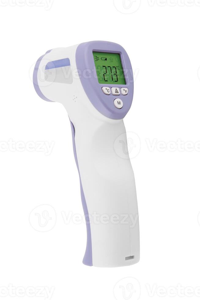 Electronic Thermometer white photo